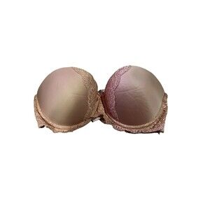 Victoria's Secret Dream Angel Strapless Bra, Nude Color, 32 DD